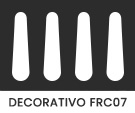 Chapas Perfuradas com Furos Decorativos FRC07