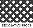 Chapas Perfuradas com Furos Decorativos FRC03