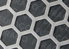Chapas Perfuradas com Furos Hexagonais para Aplicações Industriais